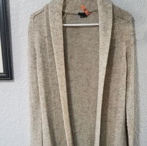 Theory wool open front cardigan